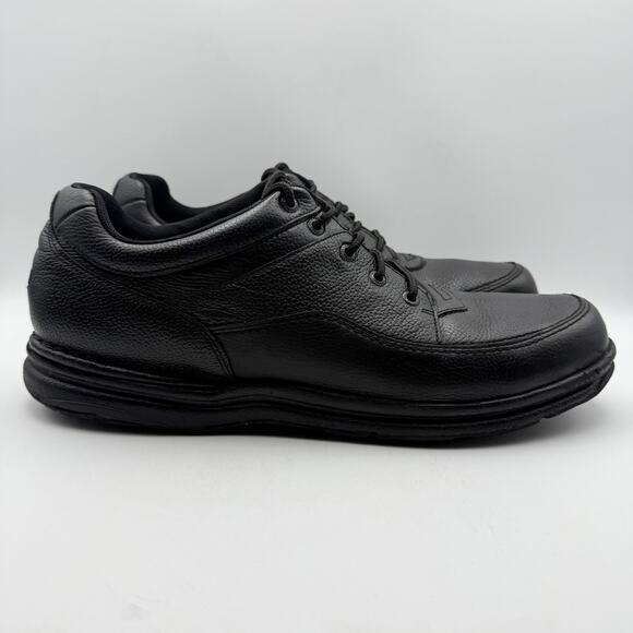 Rockport Mens World Tour Classic Lace Up Shoe US 15M EU 50 Black Leather EUC main image 12